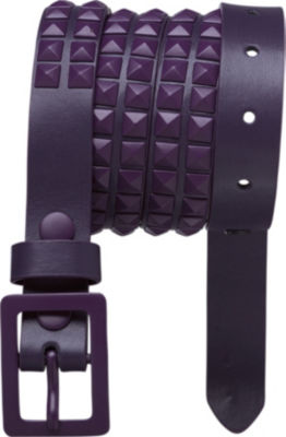 WOMEN'S SKINNY STUDDED BELT